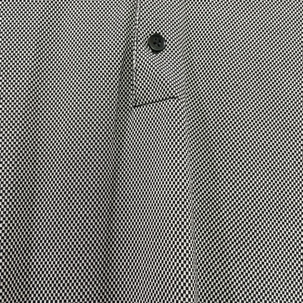 Men’s Black & White Polo shirt XL